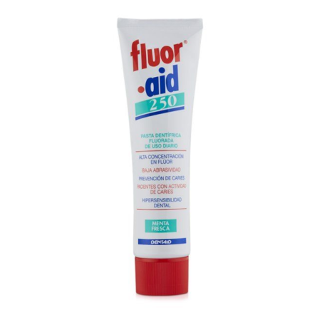 Fluor Aid 250 Pasta Dental 100 ml | Dentífrico con 2500 ppm
