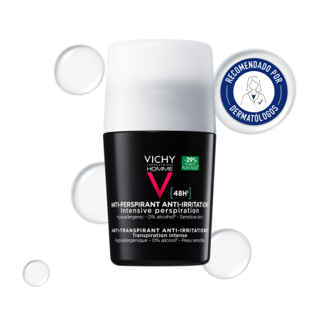 Vichy Homme Desodorante Piel Sensible  1 Envase 50 Ml