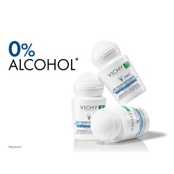 Desodorante 24 H Sin Sales De Aluminio Vichy 1 Roll On 50 Ml