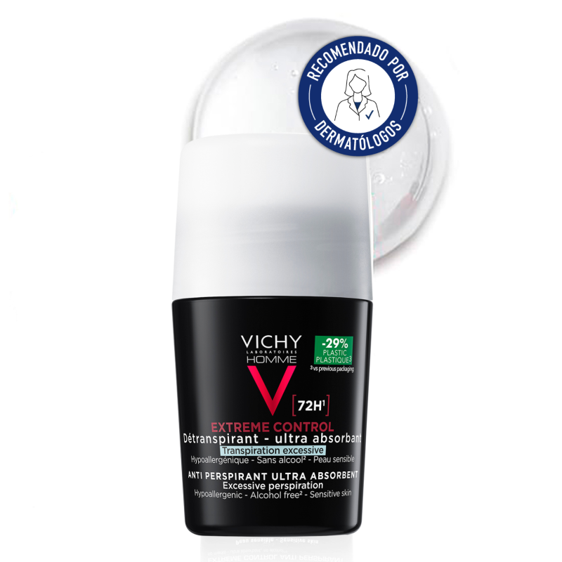 Vichy Homme Desodorante Regulacion Intensa  1 Envase 50 Ml