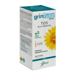 Grintuss Adult Jarabe 180 g | Jarabe para la Tos Seca y Productiva