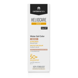 Heliocare 360º Color Water Gel SPF 50+ Beige 50 ml | Fotoprotector Facial con Color