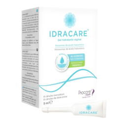 Idracare Gel Hidratante Vaginal 8 Cánulas de 5 ml | Hidratación y Confort Vaginal