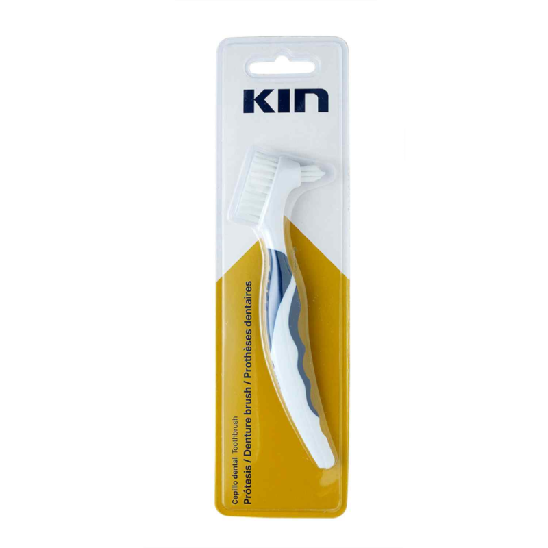 KIN Prótesis Cepillo Dental 1 Unidad | Limpieza de Prótesis