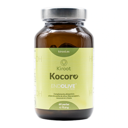 Kiroot Kocoro 60 Perlas | Aceite de Oliva, Resveratrol y Folato Activo