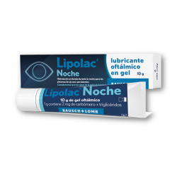 Lipolac Noche Gel Oftálmico 10 g | Hidratación Ocular Nocturna
