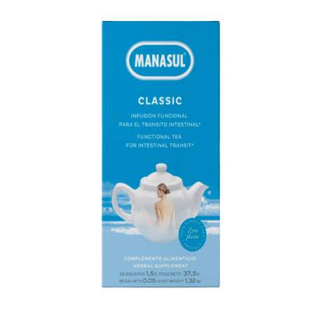 Manasul Classic 25 Filtros 1,5 g | Infusión para el