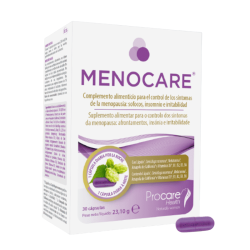 Menocare 30 Cápsulas | Sofocos, Sueño e Irritabilidad en Menopausia