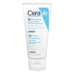 CeraVe Crema Renovadora de Pies 88 ml | Hidratación y Suavidad para Pies Secos