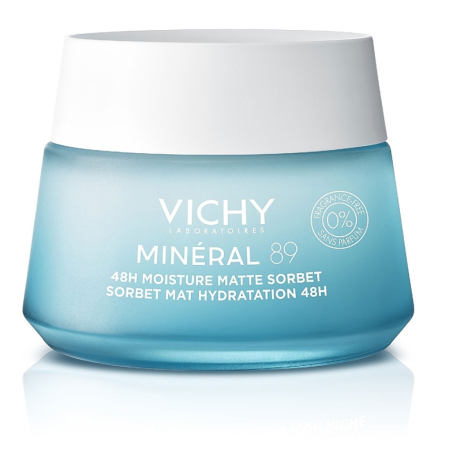 Minéral 89 Gel Frío Hidratante Matificante 48H 50 ml