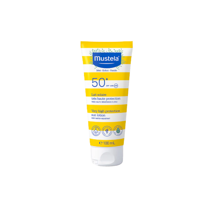 Mustela Leche Solar SPF50+ 100 ml | Farmacia Gondomar