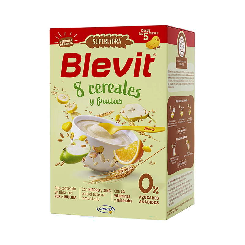 Blevit Superfibra 8 cereales y frutas 500 g