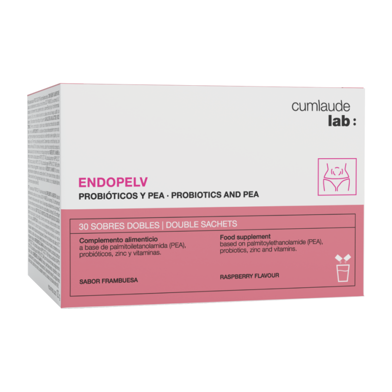 Cumlaude Lab Endopelv 30 sobres dobles 4 g sabor frambuesa