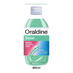 Oraldine Encías colutorio 400 ml, higiene bucal diaria