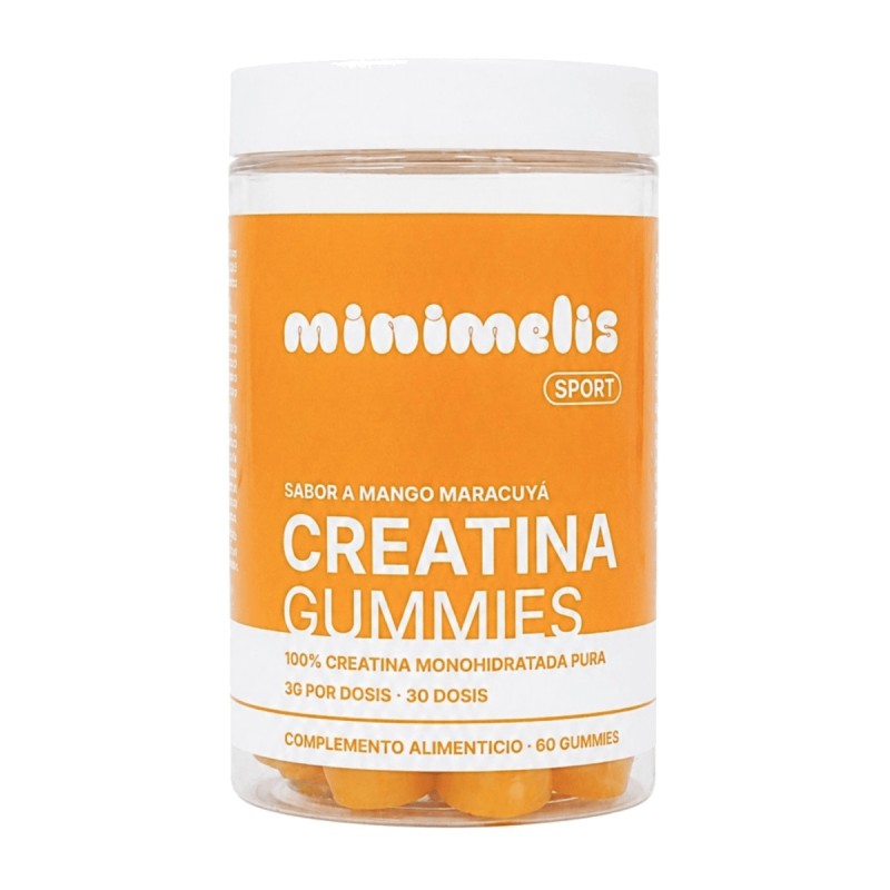 Minimelis creatina sabor mango 60 gummies