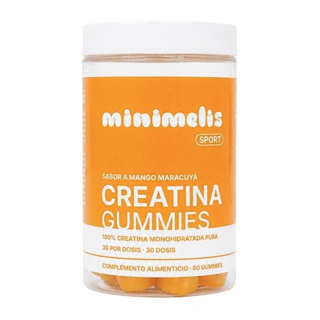 Minimelis creatina sabor mango 60 gummies