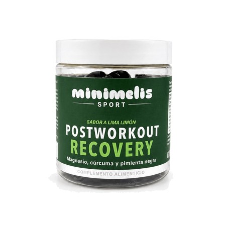 Minimelis Sport Recovery post entreno sabor lima-limón 30 gummies