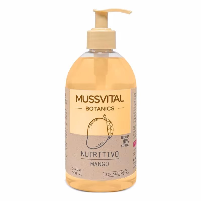 Mussvital Botanics champú mango 500 ml