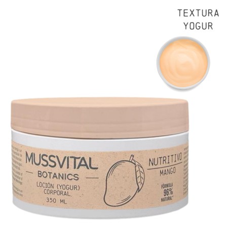 Mussvital Botanics loción corporal mango 350 ml