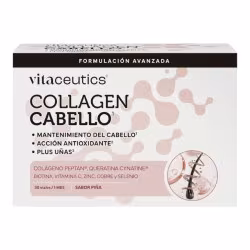 VITACEUTICS COLLAGEN CABELLO 30 VIALES 25 ML SABOR FRUTOS
