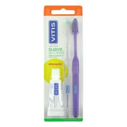 Cepillo Dental Adulto Vitis Access Suave Blister 2 Unidades