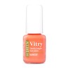 Esmalte de uñas Vitry Be Green Mangue, frasco naranja coral