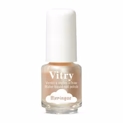 Esmalte de uñas infantil Vitry al agua Meringue, frasco beige nacarado