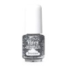 Esmalte de uñas infantil Vitry al agua Princesse, frasco plateado con purpurina