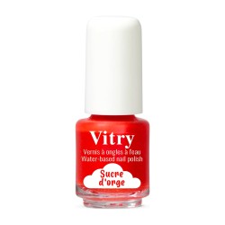 Esmalte de uñas infantil Vitry al agua Sucre d'Orge, frasco rojo