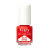 Esmalte de uñas infantil Vitry al agua Sucre d'Orge, frasco rojo