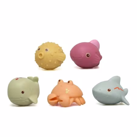 ANIMALITOS JUGUETE PARA BAÑO ANTIMOHO