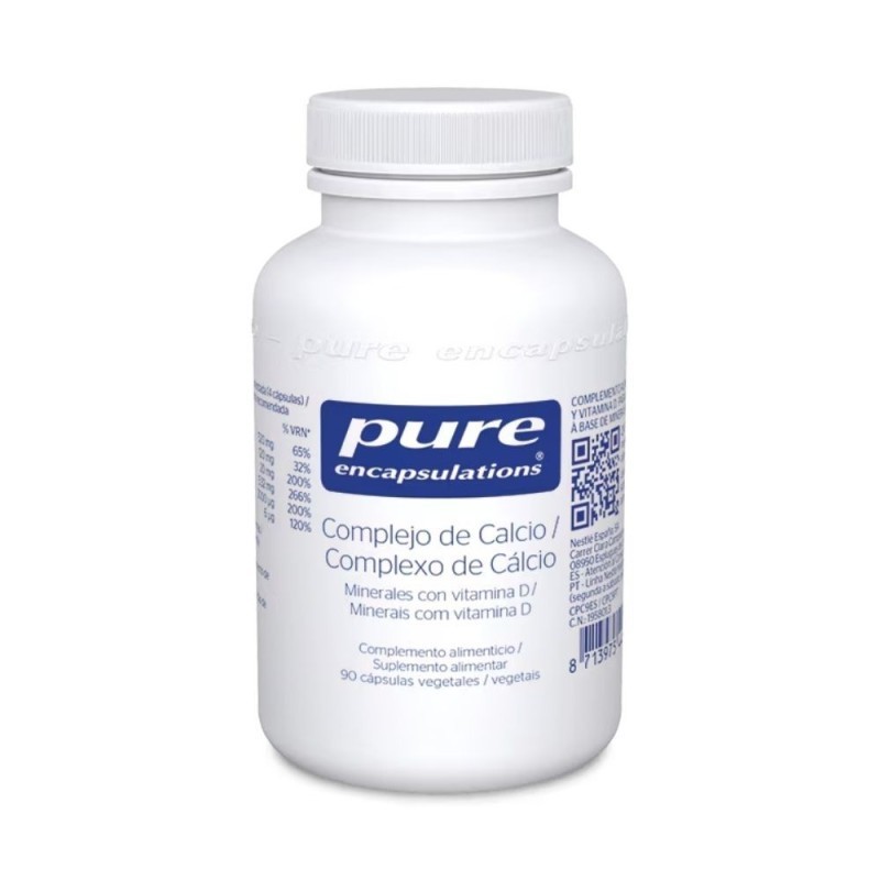 PURE ENCAPSULATIONS COMPLEJO DE CALCIO  90 CAPSULAS