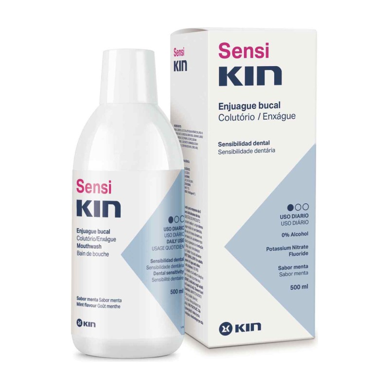 SensiKIN enjuague bucal, frasco de 500 ml