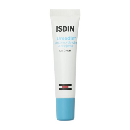 Tubo de ISDIN Ureadin contorno de ojos gel crema de 15 ml