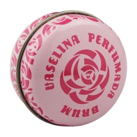 Tarrito de vaselina perfumada Brum visto desde arriba