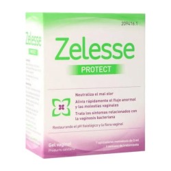 Caja de Zelesse Protect gel vaginal, 7 aplicadores monodosis de 5 ml