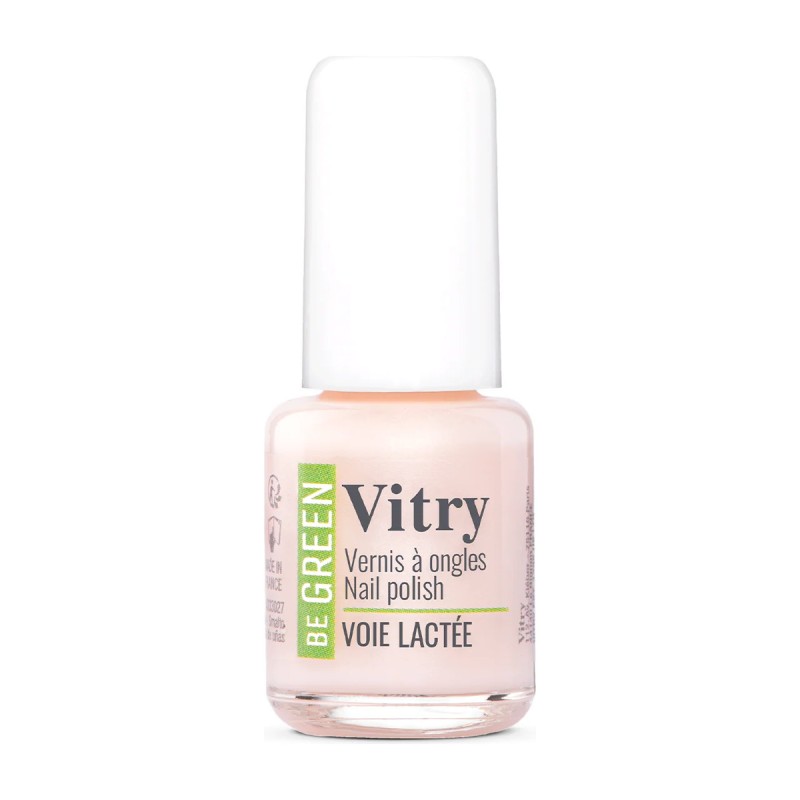 Esmalte de uñas Vitry Be Green tono Voie Lactée, frasco de 6 ml