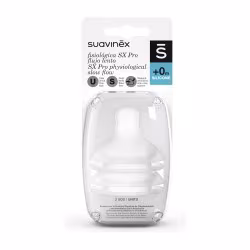 Tetina Silicona Fisiologica Flujo S Suavinex 2 Unidades