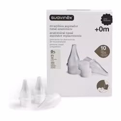 Recambios Aspirador Nasal Suavinex Anatomico 10 Unidades