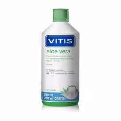 Vitis Enjuague Bucal Aloe Vera 1 Envase 1000 Ml