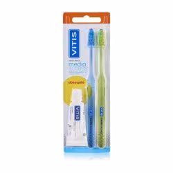 Cepillo Dental Adulto Vitis Access Medio Blister 2 Unidades