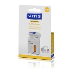 VITIS SEDA DENTAL CON CERA  50 M