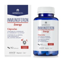 Inmunoferon Energy 90 cápsulas de Cantabria Labs, caja y bote