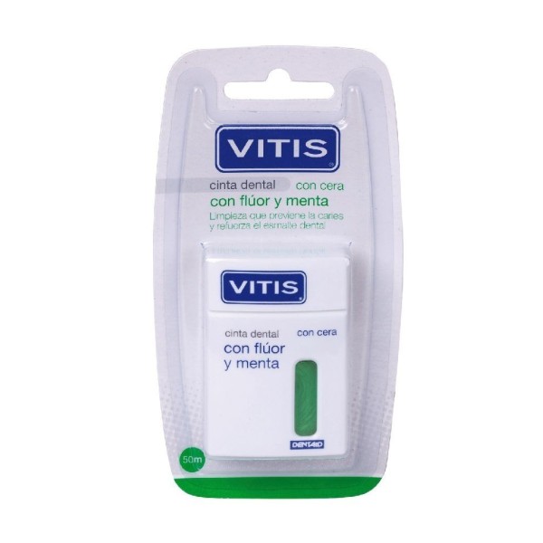 Vitis Cinta Dental Con Fluor Y Menta 50 M