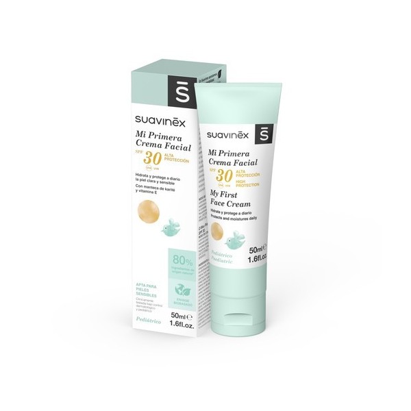 Suavinex Mi Primera Crema Facial Spf 30  1 Tubo 50 Ml