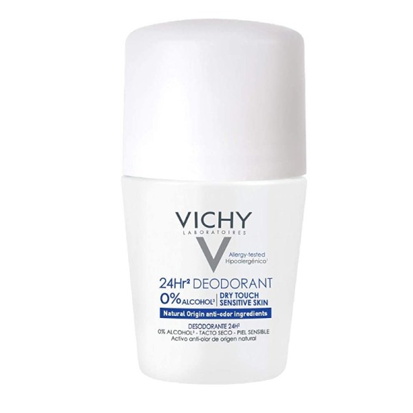 Desodorante 24 H Sin Sales De Aluminio Vichy 1 Roll On 50 Ml