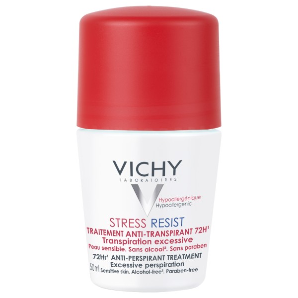 Vichy Desodorante Stress Resist Tratamiento Intensivo Antitranspirante 72 H  1 Roll On 50 Ml