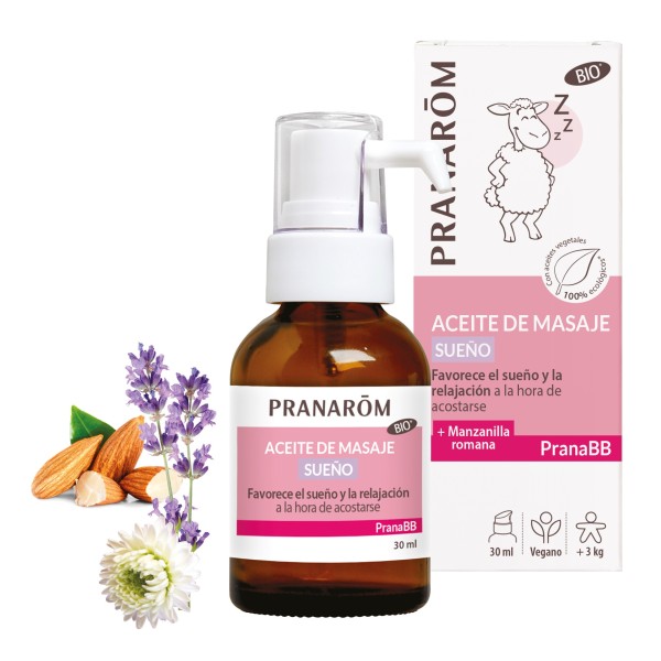 Pranabb Aceite De Masaje Sueño Bio 30 Ml