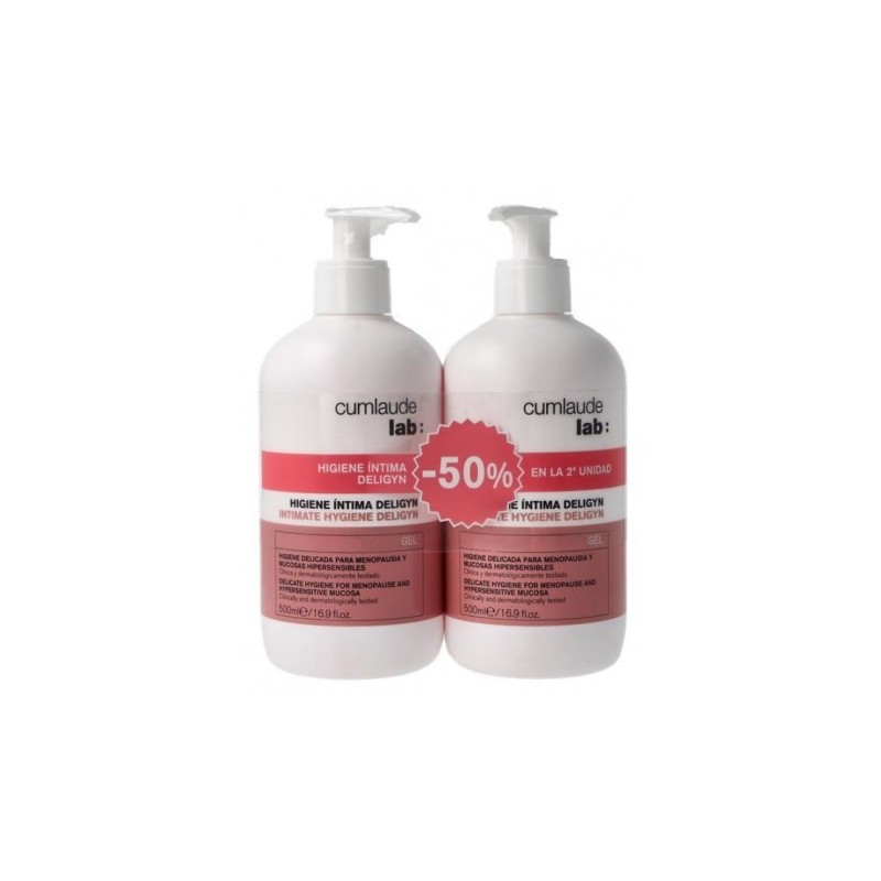 Cumlaude Higiene Intima Diaria Duplo 50% Descuento En 2º Unidad 2X500 Ml