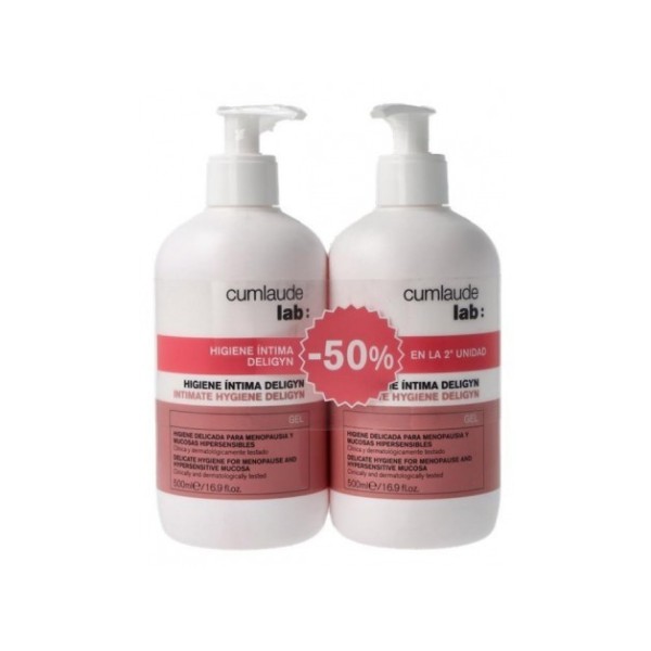 Cumlaude Higiene Intima Diaria Duplo 50% Descuento En 2º Unidad 2X500 Ml